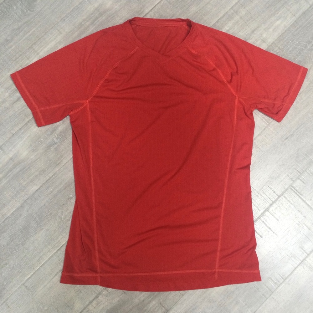 - Men’s Lulu Lemon Short Sleeve Shirt…